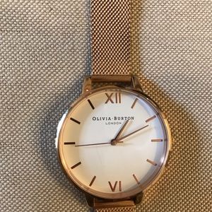 Rose Gold Mesh Watch